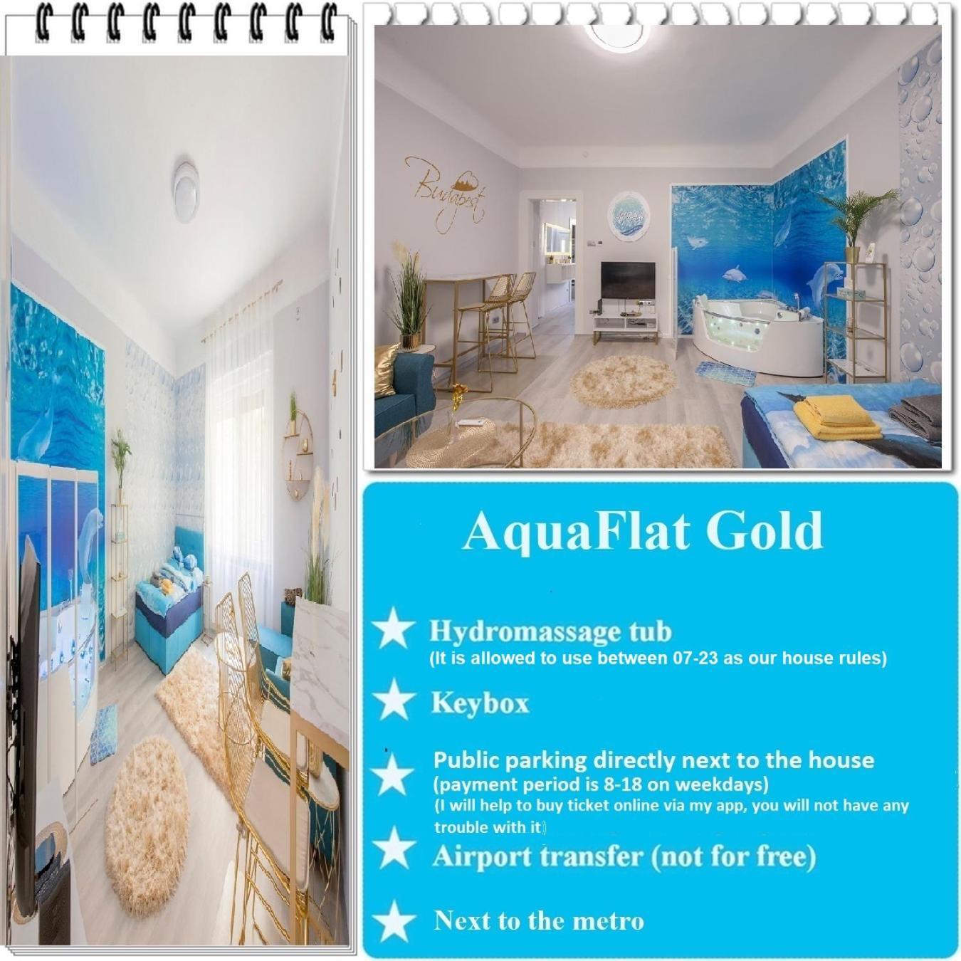 Aquaflat Gold Apartman Budapest Kültér fotó